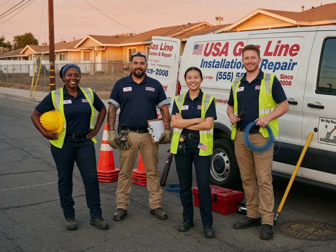 Gas Line Installation company in Shelly, MN